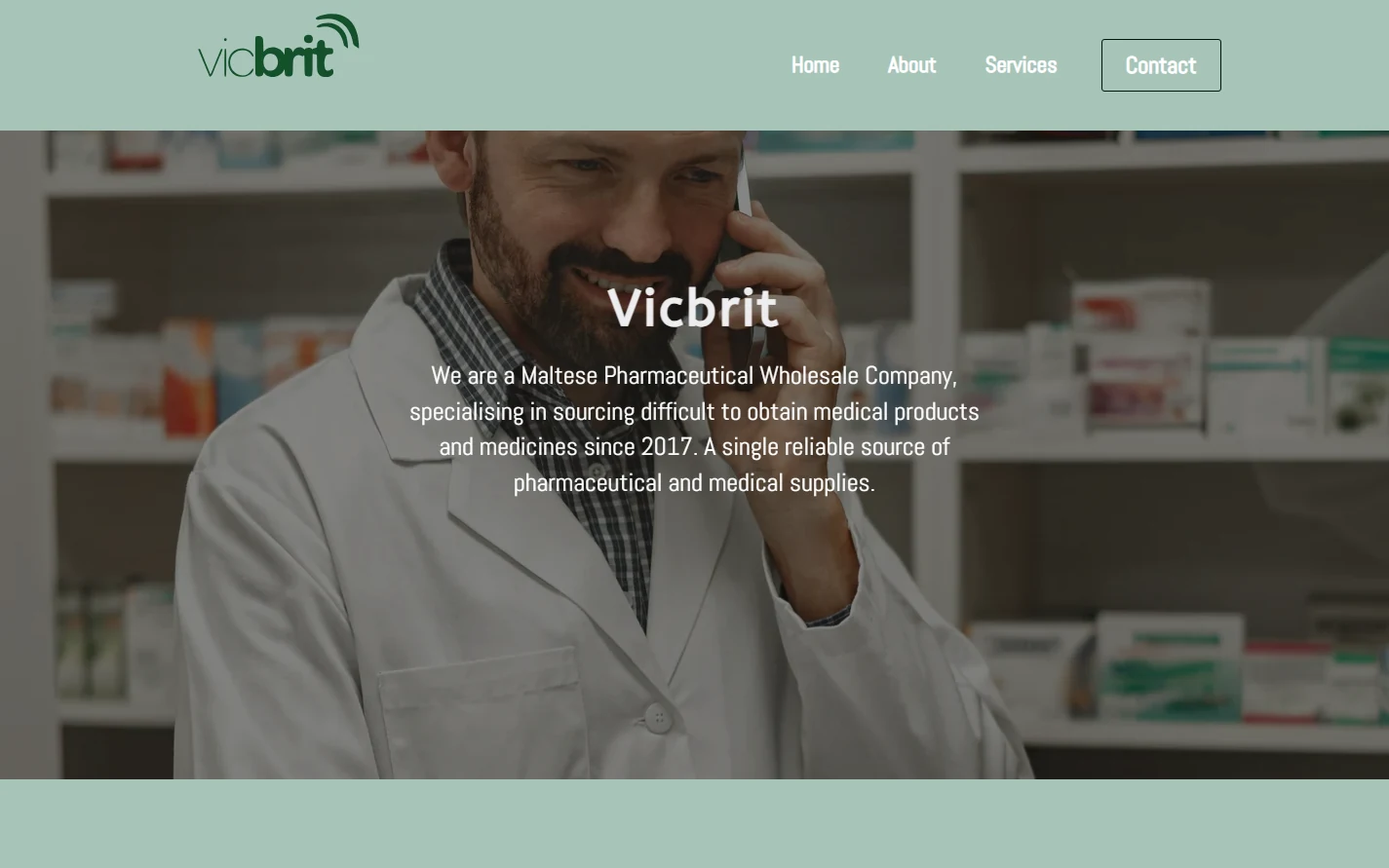 VicBrit desktop experience