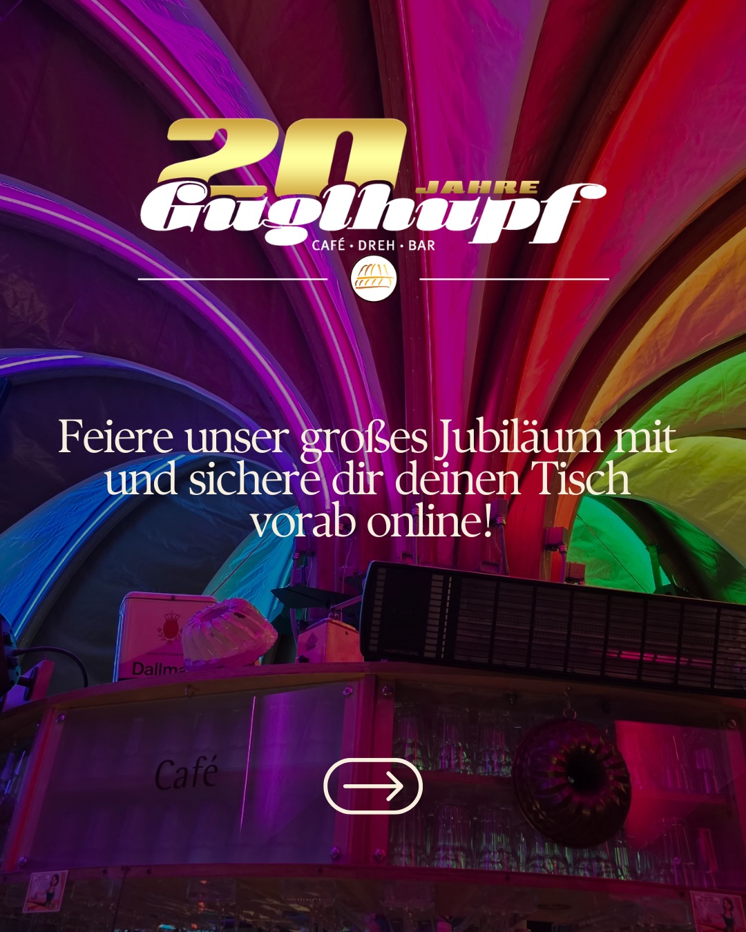 Wiesn Guglhupf twentieth-anniversary campaign